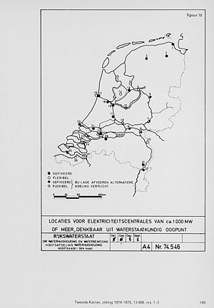 300px kaarten sgd   structuurschema elektriciteitsvoorziening 1975