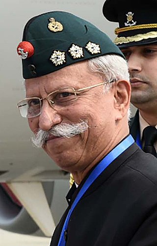 <span class="mw-page-title-main">Kaiwalya Trivikram Parnaik</span> Indian politician and former General of the Indian Army