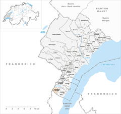 Plan Chavannes-des-Bois