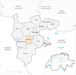 Eschlikon - Localizazion