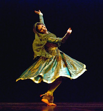 Kathak is a famous dance form, the most important cultural figure and indigenous to Uttar Pradesh.