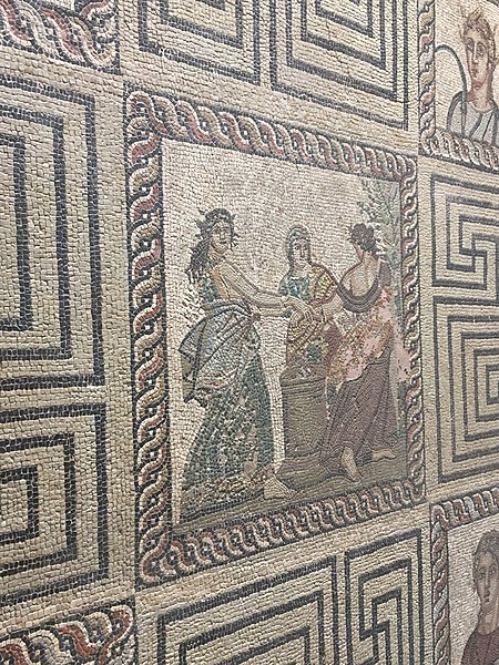 File:Kissamos museum, mosaic.jpg