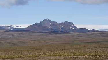 Langjökull, seen from Kjölur highland road