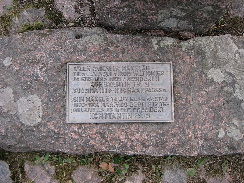 File:Konstantin Päts memorial in Finland.JPG