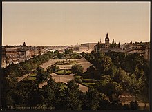 Stockholm in the 1890s Kungstradgarden, Stockholm, Sweden-LCCN2001700741.jpg