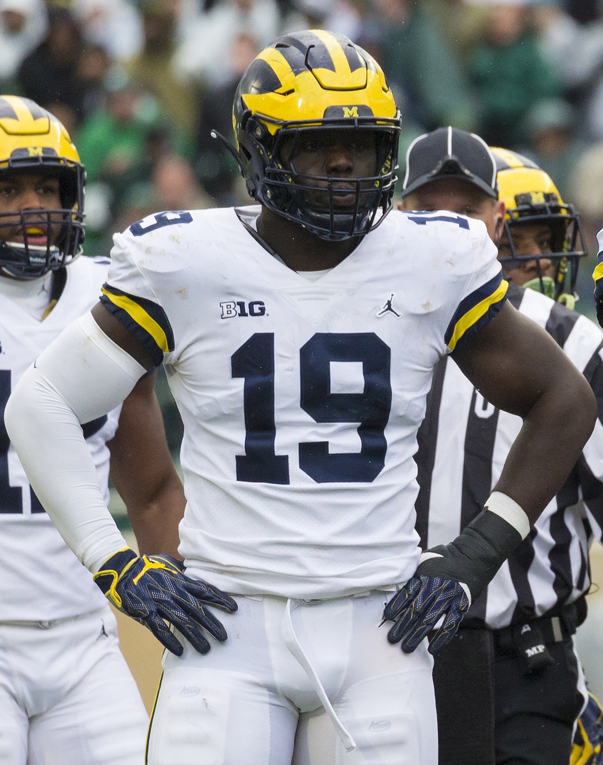 Colts select Michigan defensive end Kwity Paye with 21st pick