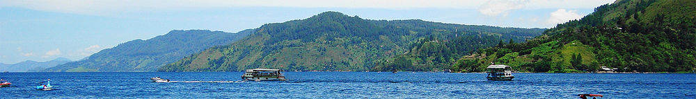 Panorama jeziora Toba