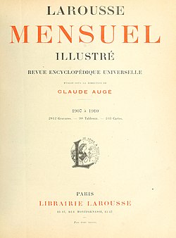 Immagine illustrativa dell'articolo mensile Larousse