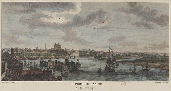 Le port de Nantes.