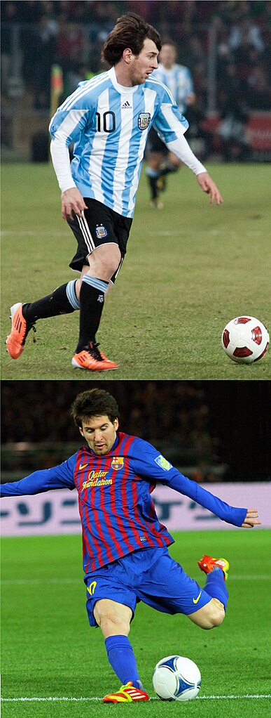 Sary:Lionel Messi, Player of Argentina national football team, and FC Barcelona.JPG - Wikipedia