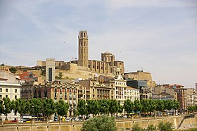 Lleida - La Seu Vella (des de Cappont).jpg
