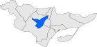 Plassering av kommunen på kartet over provinsen