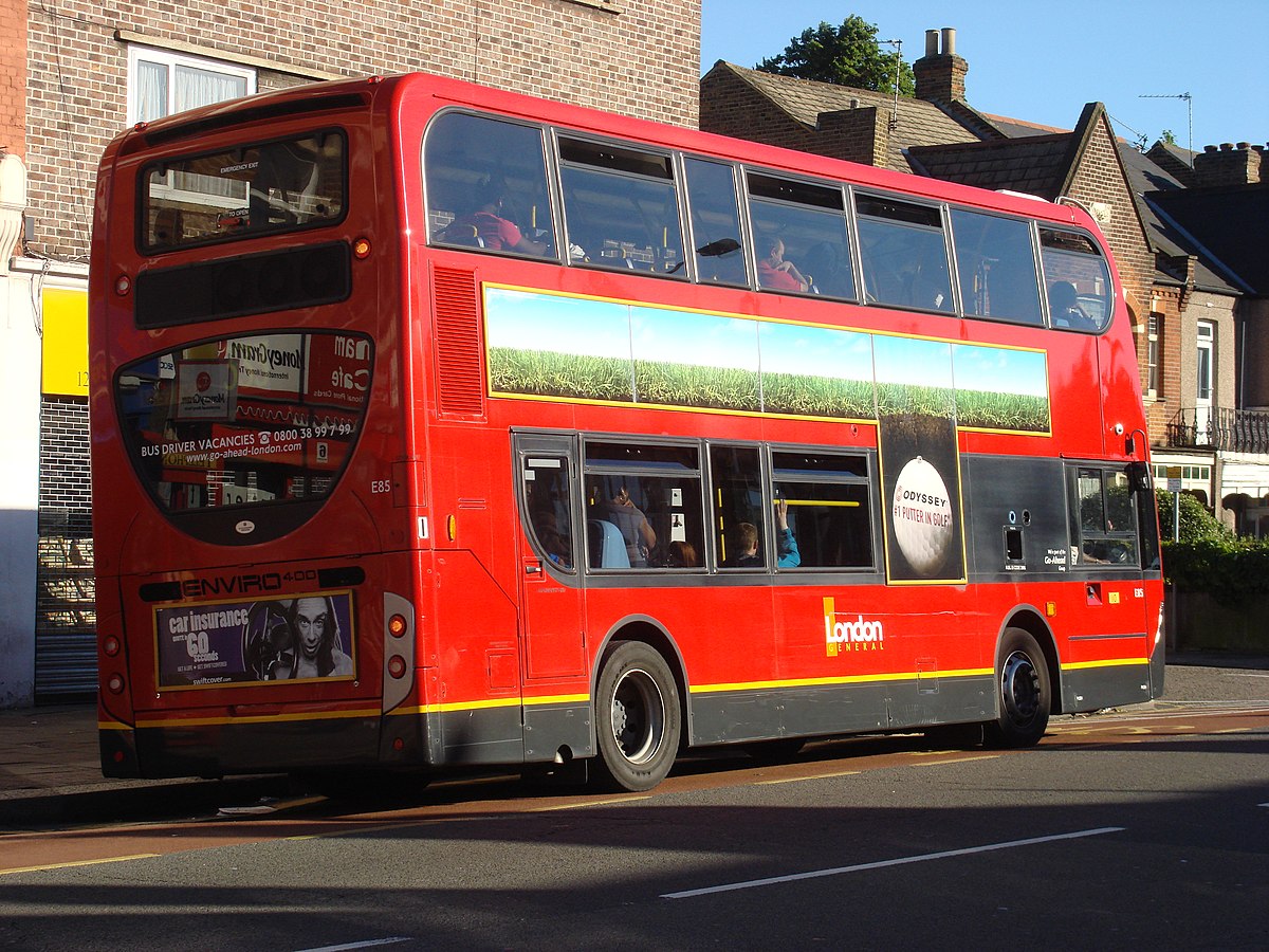 Маршрут автобуса 773. London Bus.