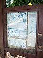 Information sign in Big Tree Park, in Longwood, Florida