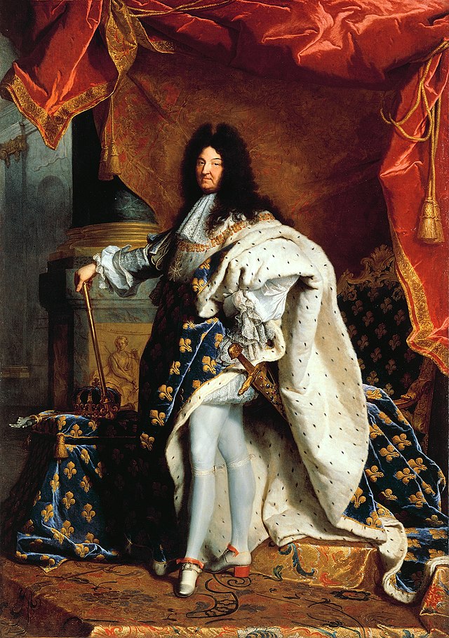Portrait peint de Louis XIV.