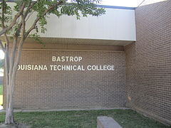 Bastrop has two branches of Louisiana Technical College.