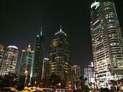 Lujiazui בלילה