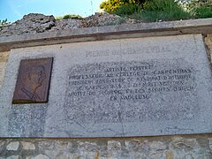 Mémorial Pierre de Champeville au mont Serein