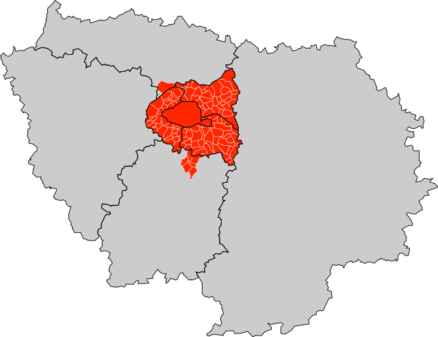 Lokasi dalam wilayahÎle-de-France