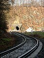 Südportal des Weesensteiner Tunnels (Müglitztalbahn)