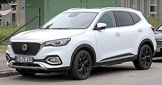 <span class="mw-page-title-main">MG HS</span> Compact crossover SUV