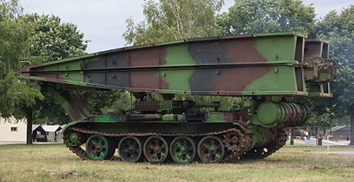 MT-55 armoured bridgelayer