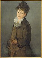 Mademoiselle Isabelle Lemonnier por Édouard Manet, 1879-1882 - Ny Carlsberg Glyptotek - Copenhague - DSC09422.JPG