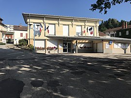The town hall in Lavans-lès-Saint-Claude