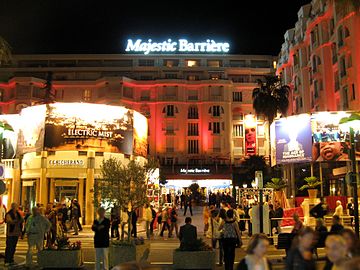 L'hôtel Majestic à Cannes (festival 2007)