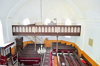 Biserica reformată din Malin (interiorul)