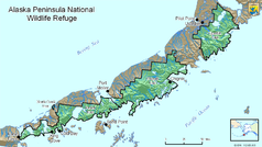 Alaska Peninsula National Wildlife Refuge.png Haritası