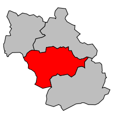 Kanton na mapě arrondissementu Altkirch