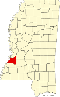 National Register of Historic Places listings in Claiborne County, Mississippi Wikimedia list article