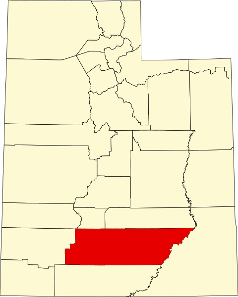 File:Map of Utah highlighting Garfield County.svg