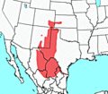 Map of the distribution of Cratogeomys Castanops.gif