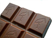 Chocolate with the old Marabou logo used in 1919-1960s, which is still used in Freia MarabouChocolate.jpg