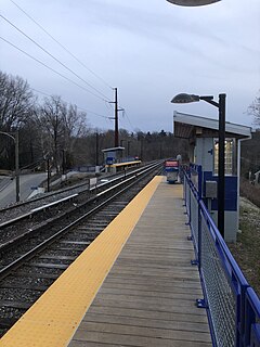 Matsonford station station on the Norristown High Speed Line