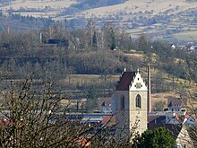 Mauritiuskirche und Endelberg (Friedhof)