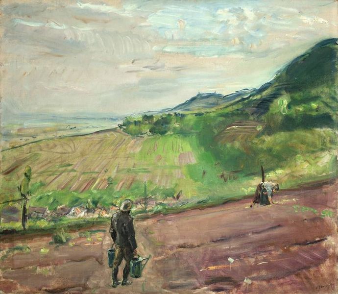 File:Max Slevogt Pfälzer Landschaft bei Neukastel c1917.jpg