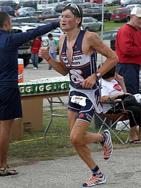 Maxim Kriat beim Ironman 70.3 Austin, 2009