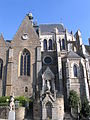 English: The basilica of Mayenne, Mayenne, France. Français : La basilique Notre-Dame, à Mayenne, Mayenne, France.