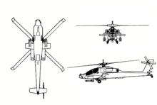 McDonnell Douglas AH-64 Apache 3-view line drawing.png