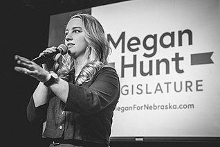 Politician Megan Hunt