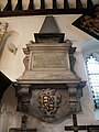 Memorial in the Scadbury Chapel of the Church of Saint Nicholas, Chislehurst. [826]