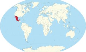 Mehhiko asendikaart