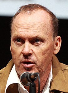 Michael Keaton won for Birdman. Michael Keaton Face.jpg