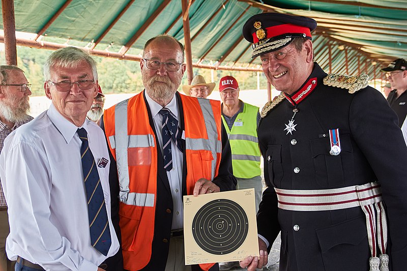 File:Michael More-Molyneux at Bisley 100 opening shot ceremony.jpg