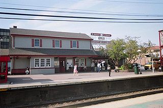 Mineola station (LIRR) Train station in Mineola, New York