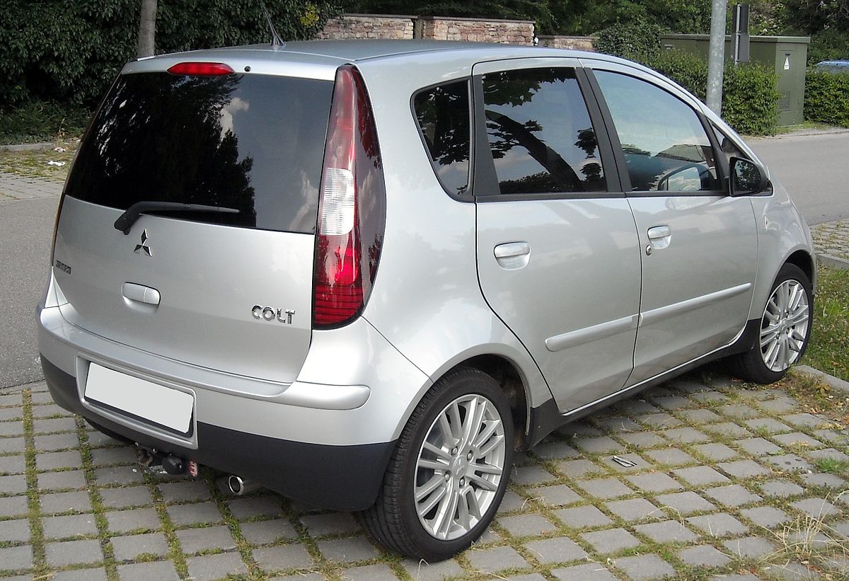 File:Mitsubishi Colt Z30 rear 20090629.jpg - Wikipedia