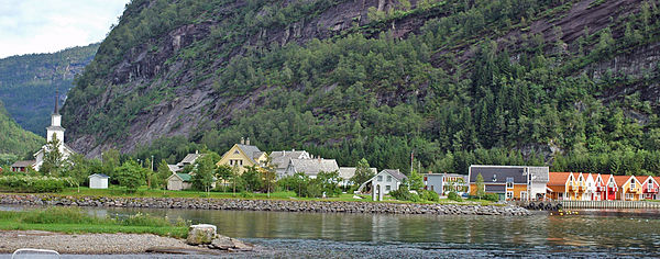 View of Mo in Modalen